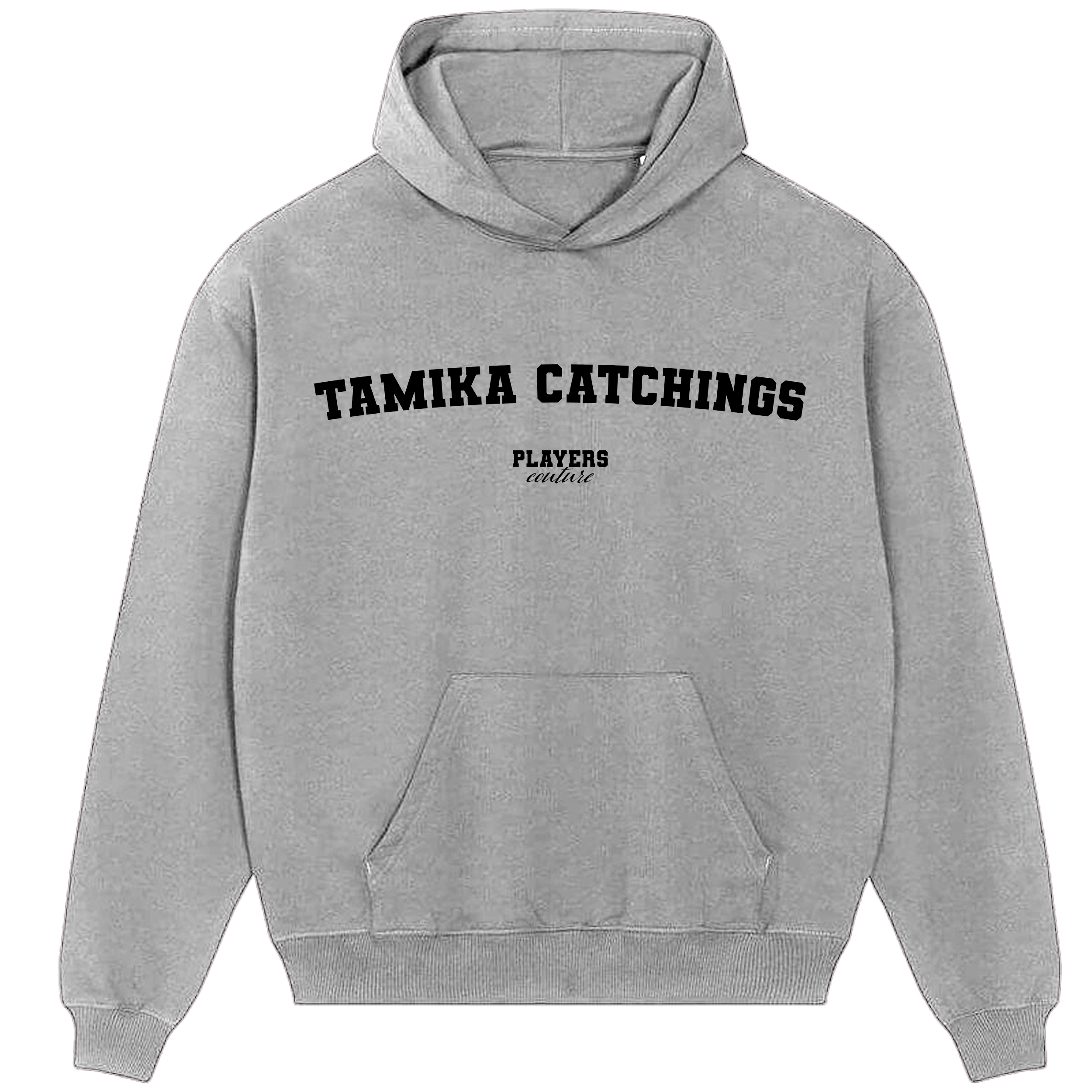 Tamika Catchings Players Couture Men's Casual Hoodie Gray