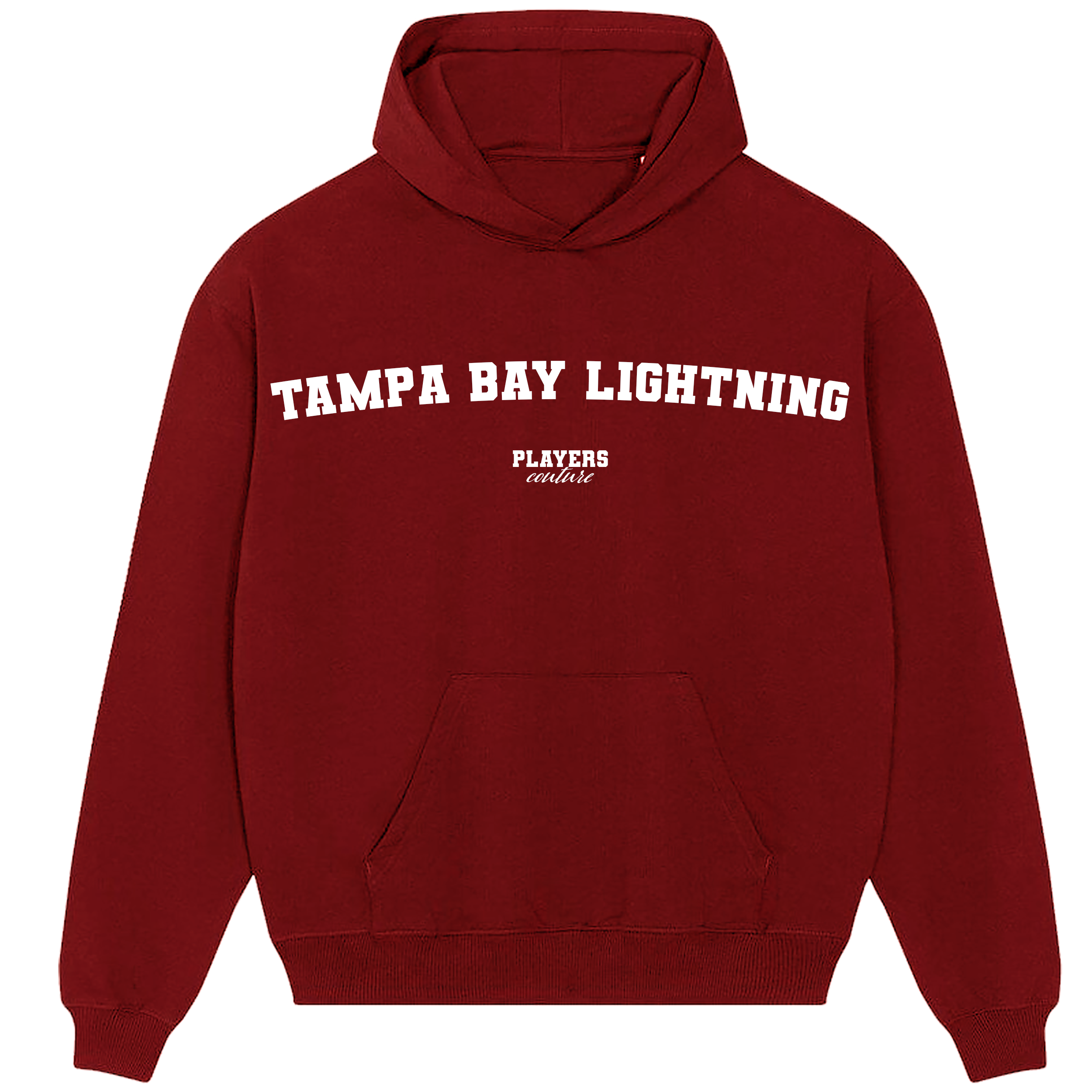 Tampa Bay Lightning Players Couture Men's Casual Hoodie Red