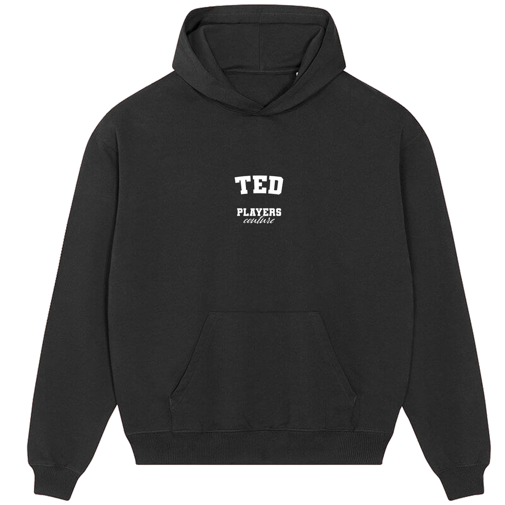 Ted Players Couture Men's Casual Hoodie Black