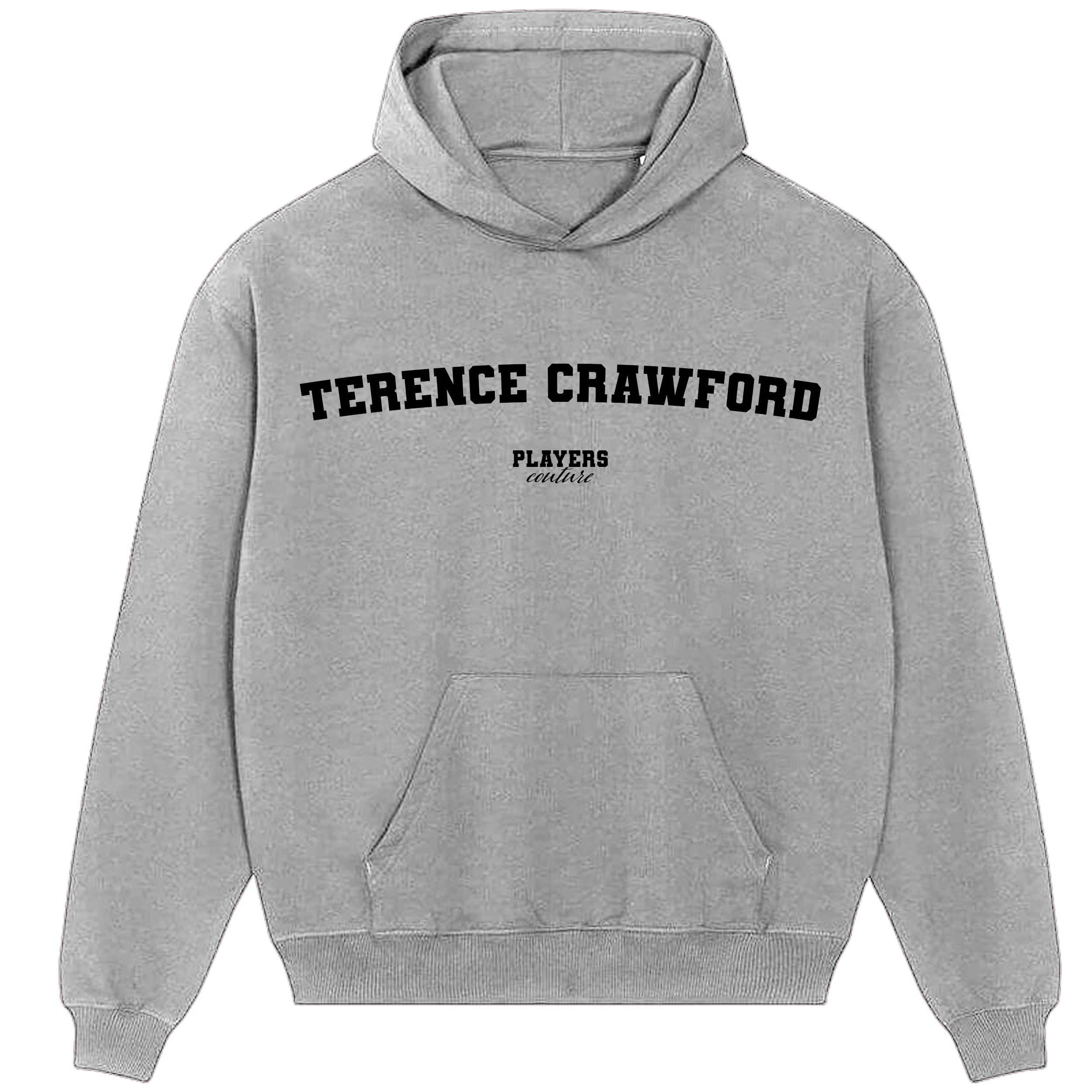Terence Crawford Players Couture Men's Casual Hoodie Gray