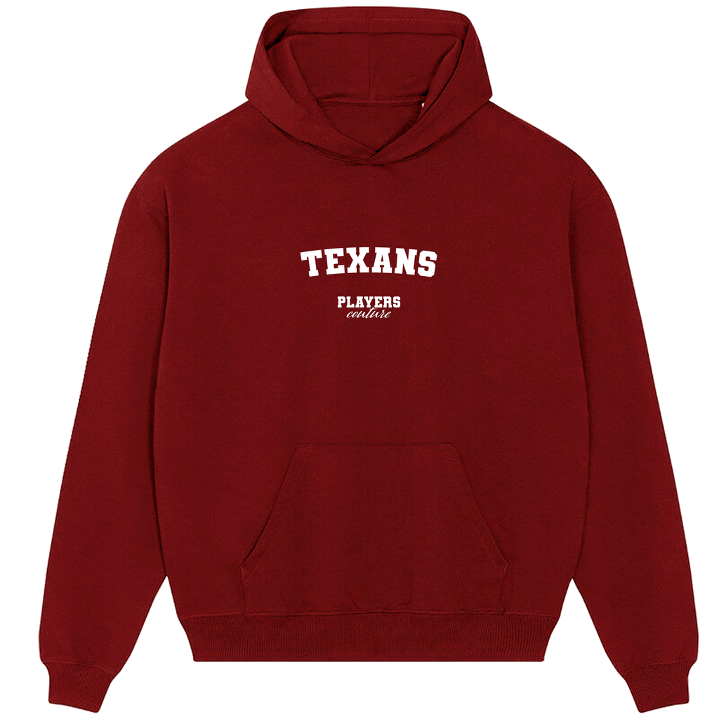 Texans Players Couture Men's Casual Hoodie Red
