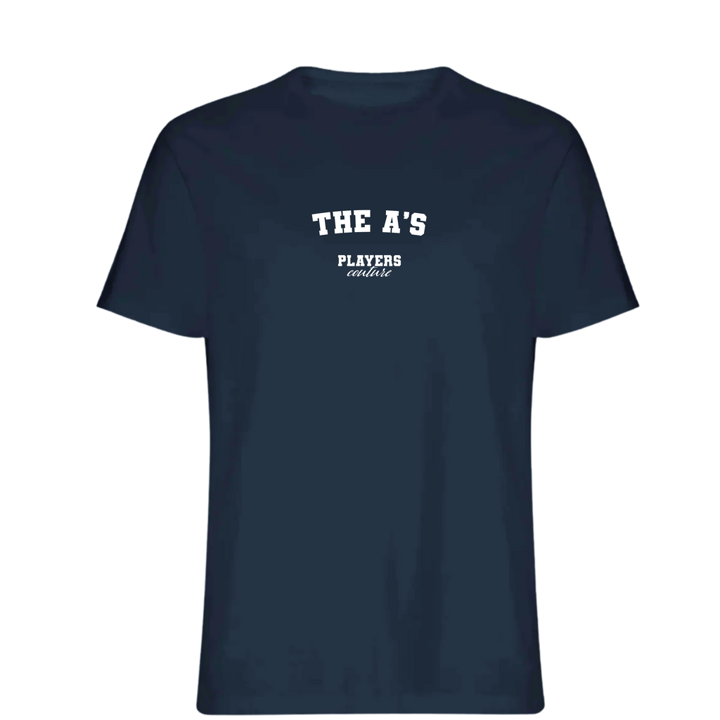 The A's Players Couture Mens T-Shirt Navy