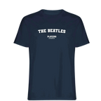 The Beatles t-shirt – navy men's t-shirt with white The Beatles letters and Players Couture logo on the chest