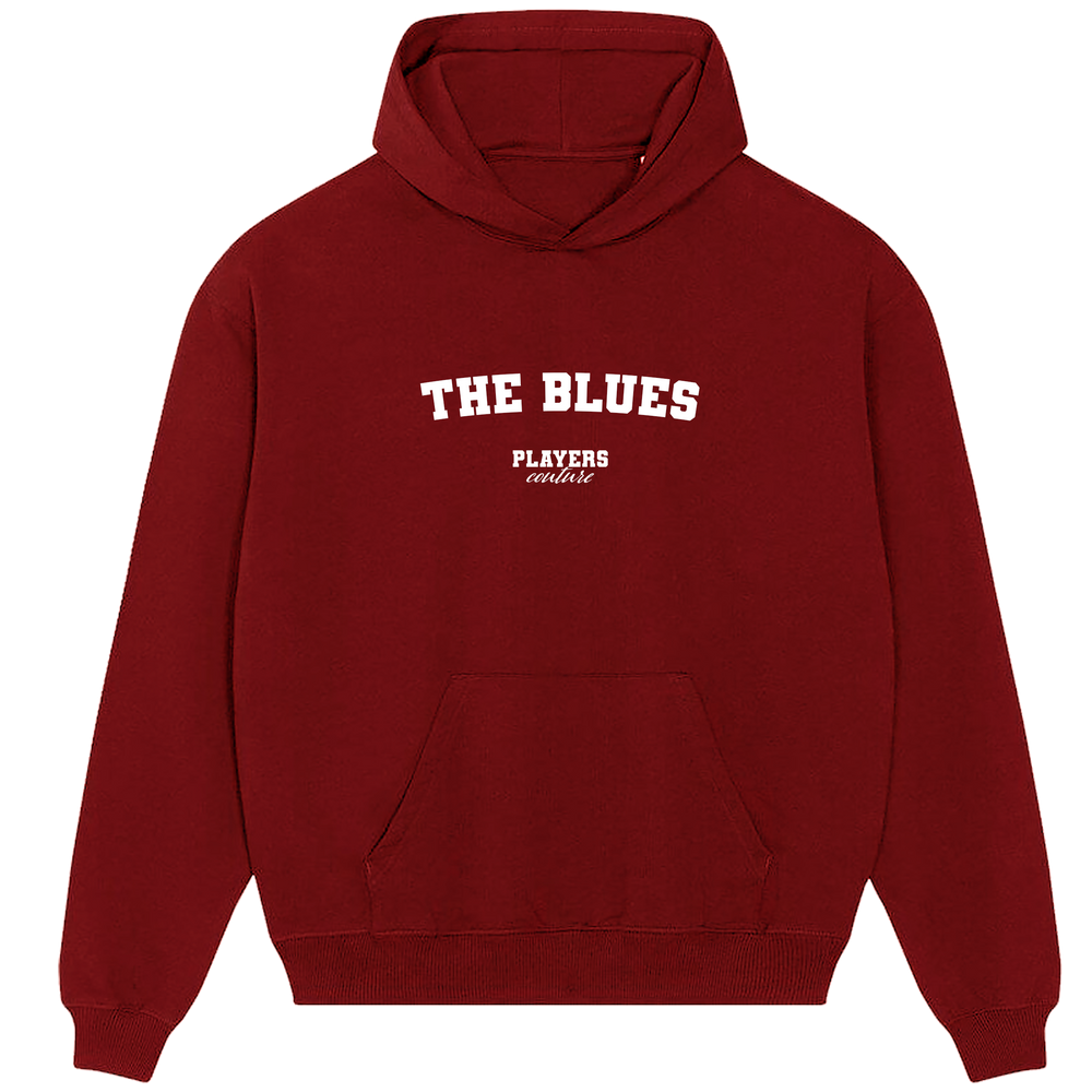 The Blues Players Couture Men's Casual Hoodie Red
