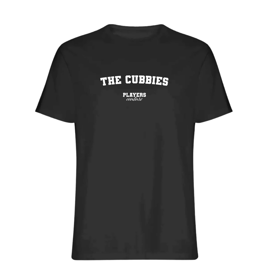 The Cubbies Players Couture Mens T-Shirt Black
