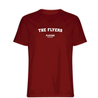 The Flyers t-shirt – red men's t-shirt with white The Flyers letters and Players Couture logo on the chest