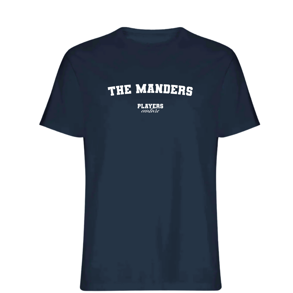 The Manders Players Couture Men's T-Shirt Navy