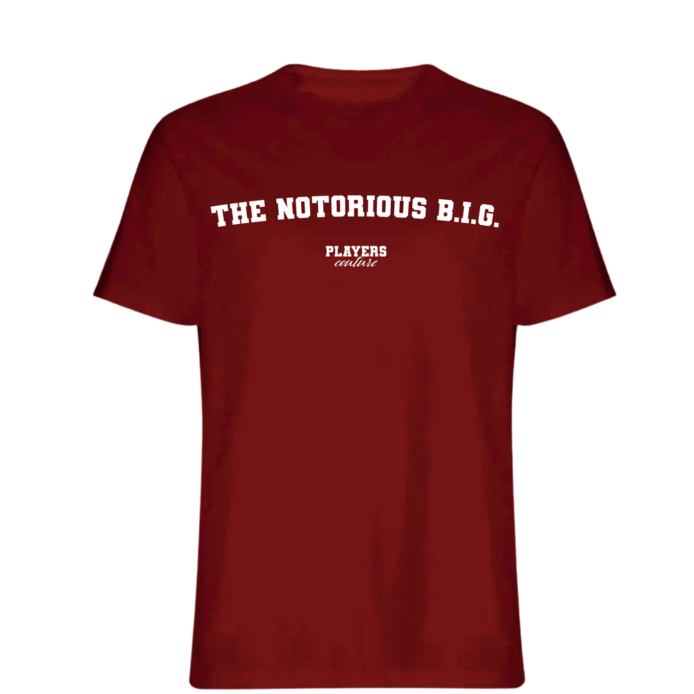 The Notorious B.I.G. Players Couture Mens T-Shirt Red