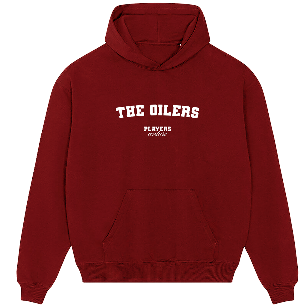 The Oilers Players Couture Men's Casual Hoodie Red