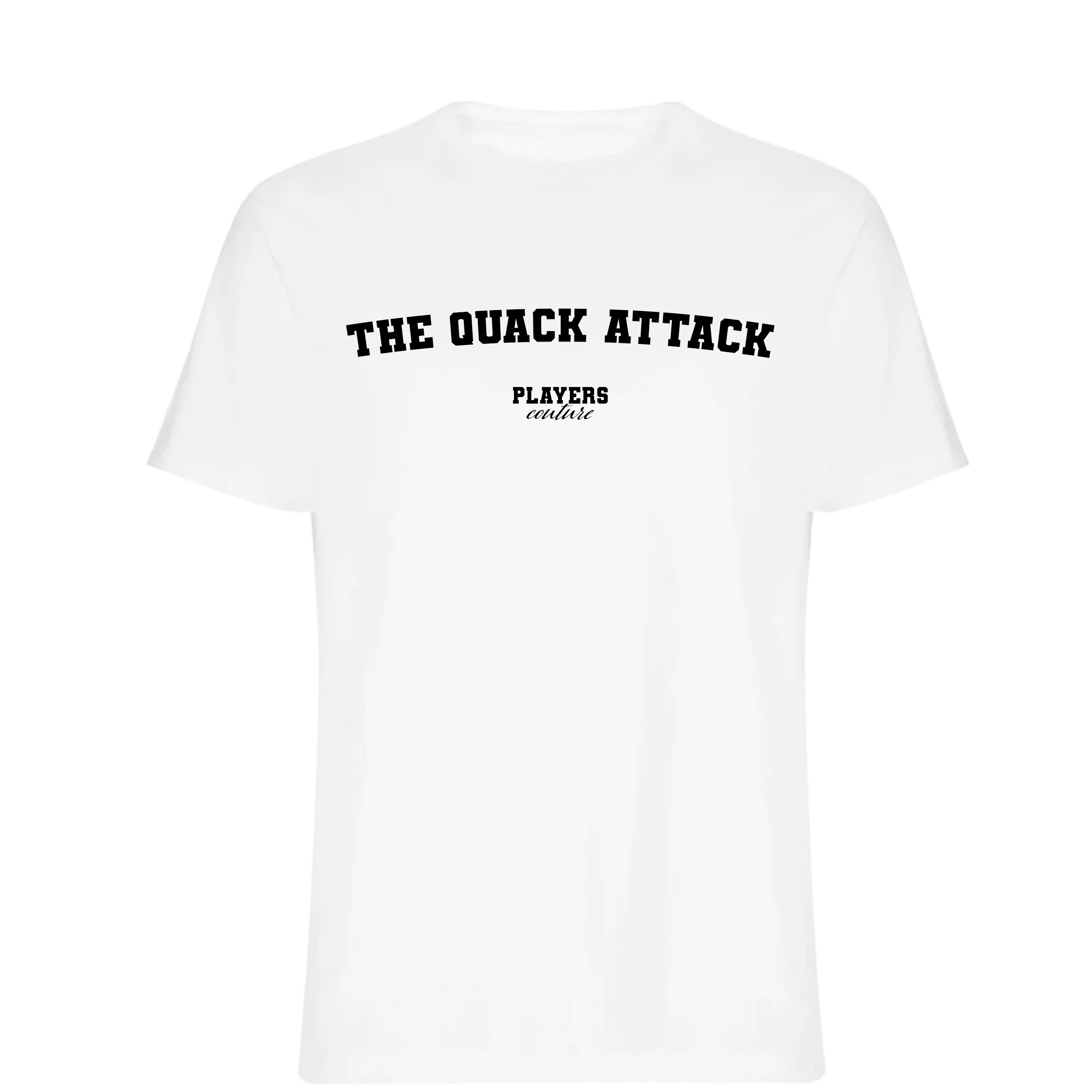 The Quack Attack Players Couture Men's T-Shirt White
