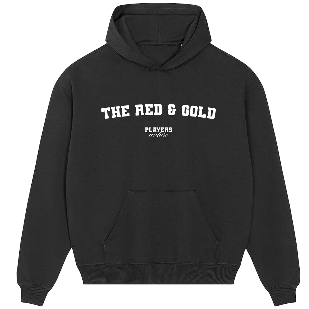 The Red & Gold Players Couture Men's Casual Hoodie Black