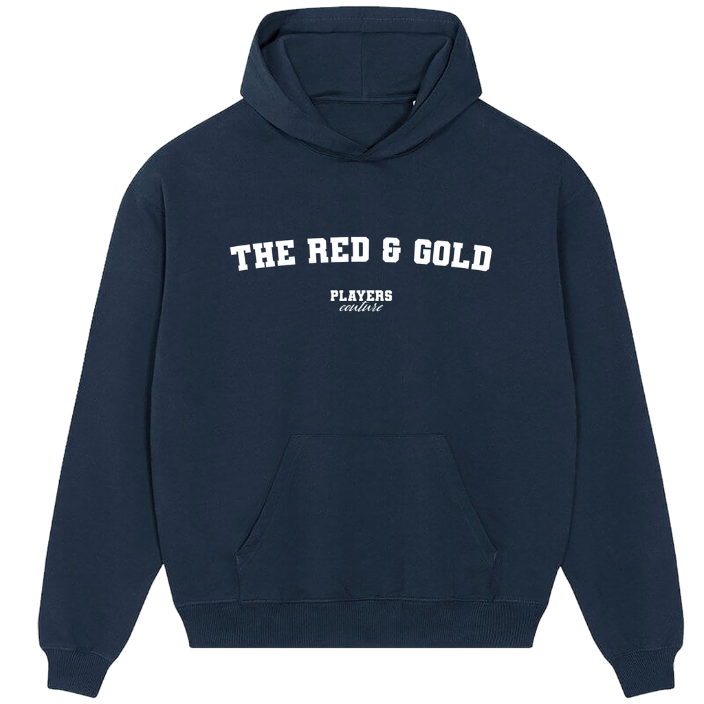 The Red & Gold Players Couture Men's Casual Hoodie Navy