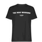 The Road Warriors t-shirt – black men's t-shirt with white The Road Warriors letters and Players Couture logo on the chest