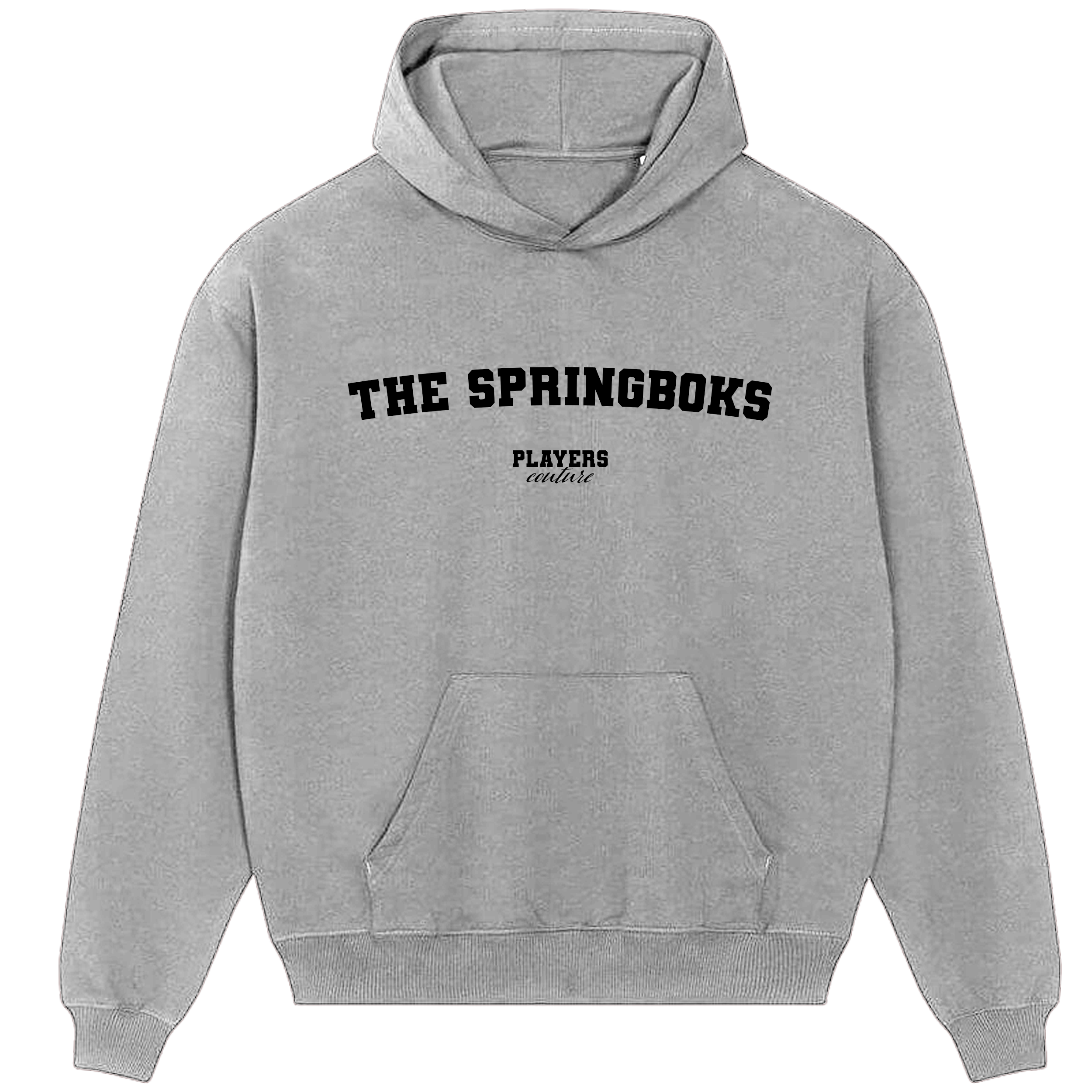 The Springboks Players Couture Men's Casual Hoodie Gray