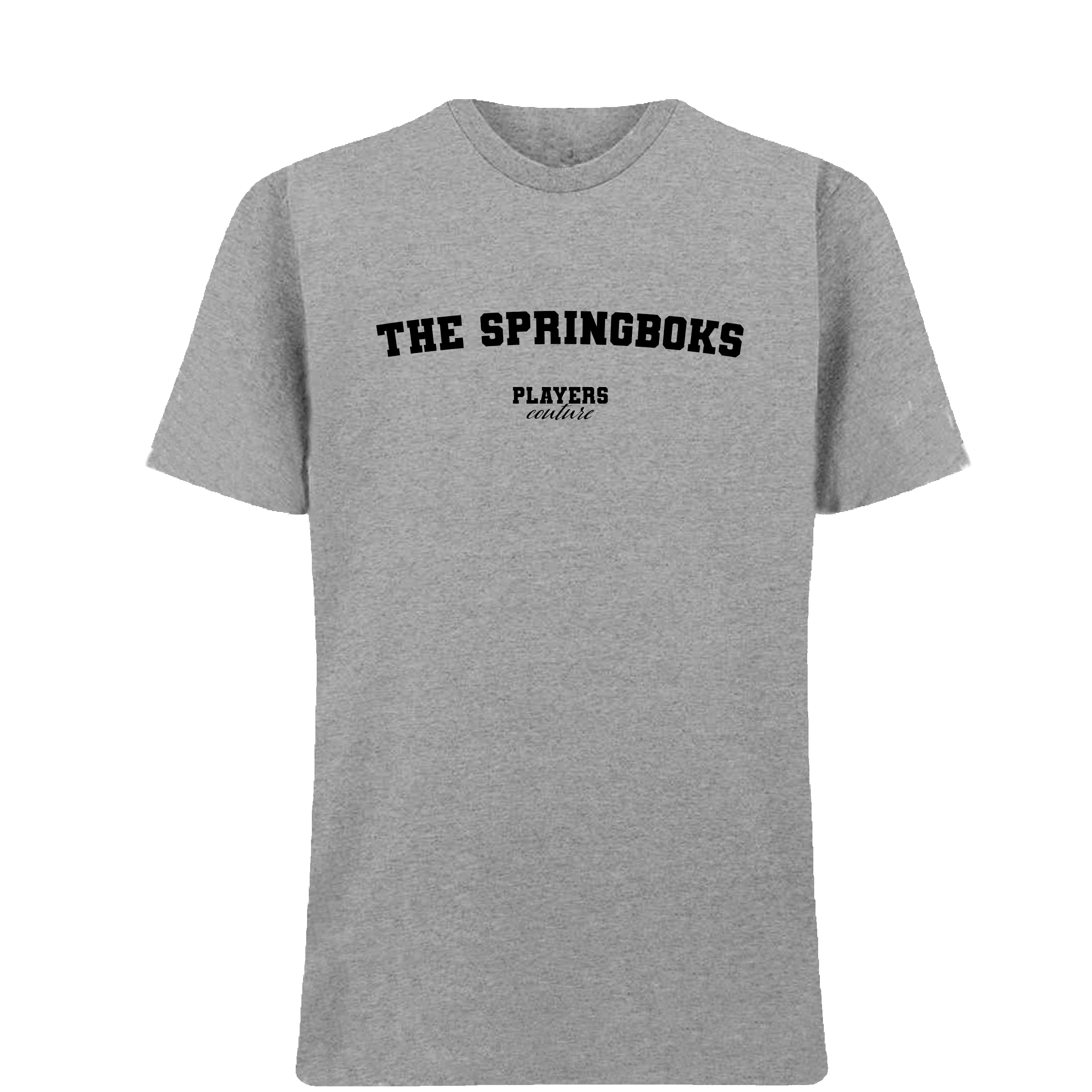 The Springboks Players Couture Men's T-Shirt Gray