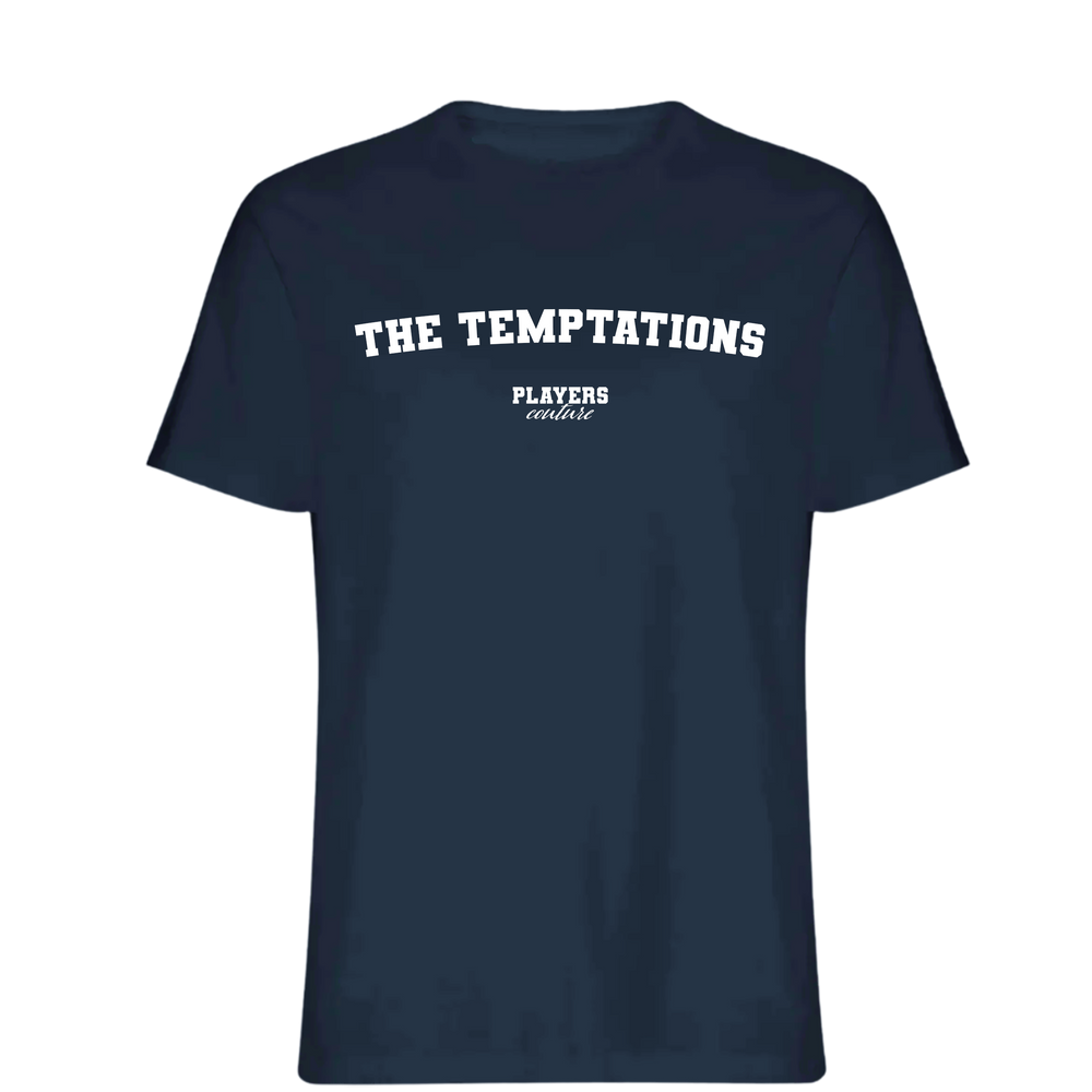 The Temptations Players Couture Mens T-Shirt Navy