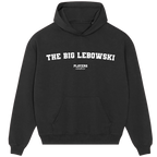 The Big Lebowski hoodie – black men's hoodie with white The Big Lebowski letters and Players Couture logo on the chest