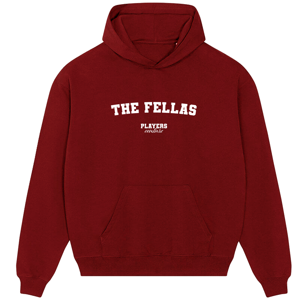 The Fellas Players Couture Men's Casual Hoodie Red