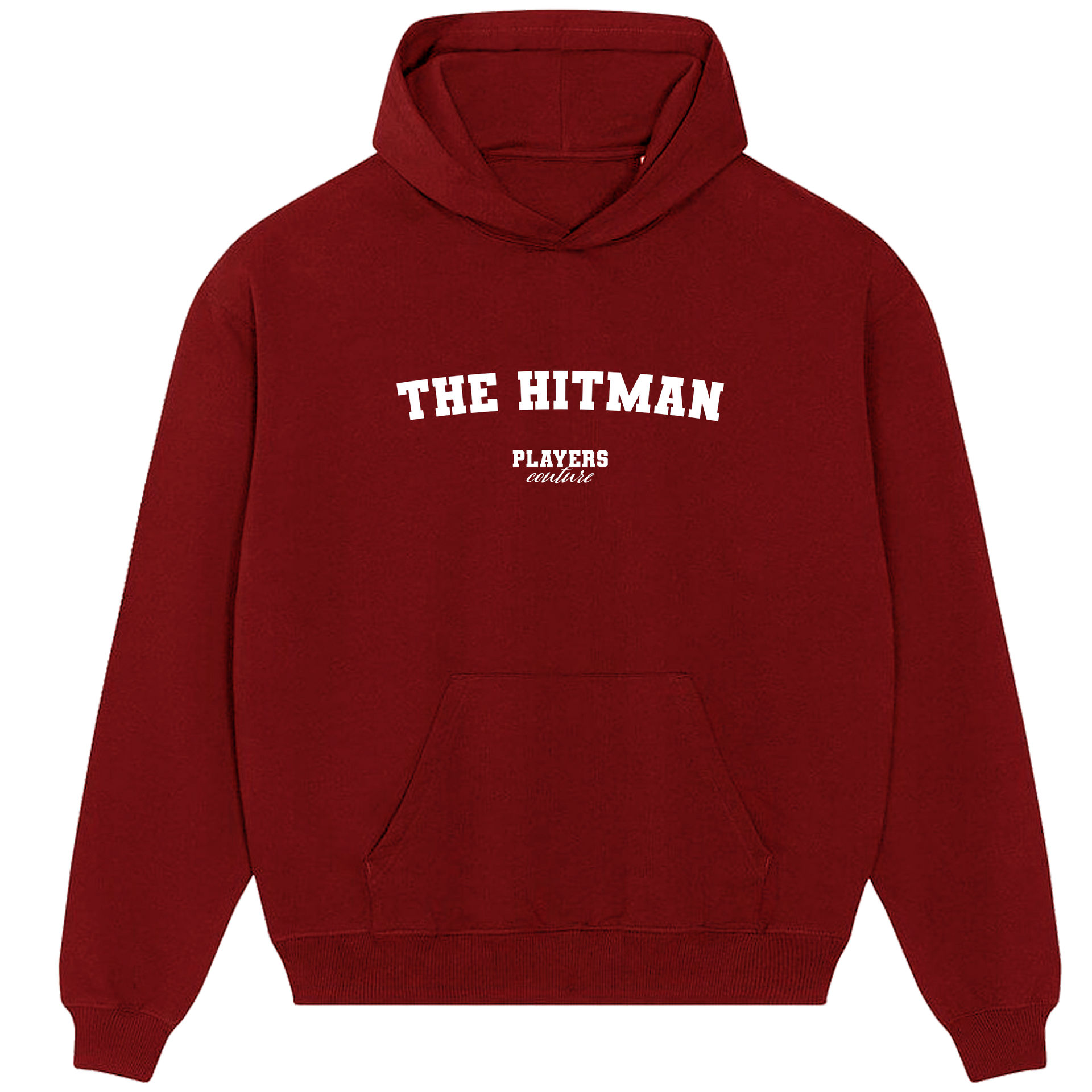 The Hitman Players Couture Men's Casual Hoodie Red