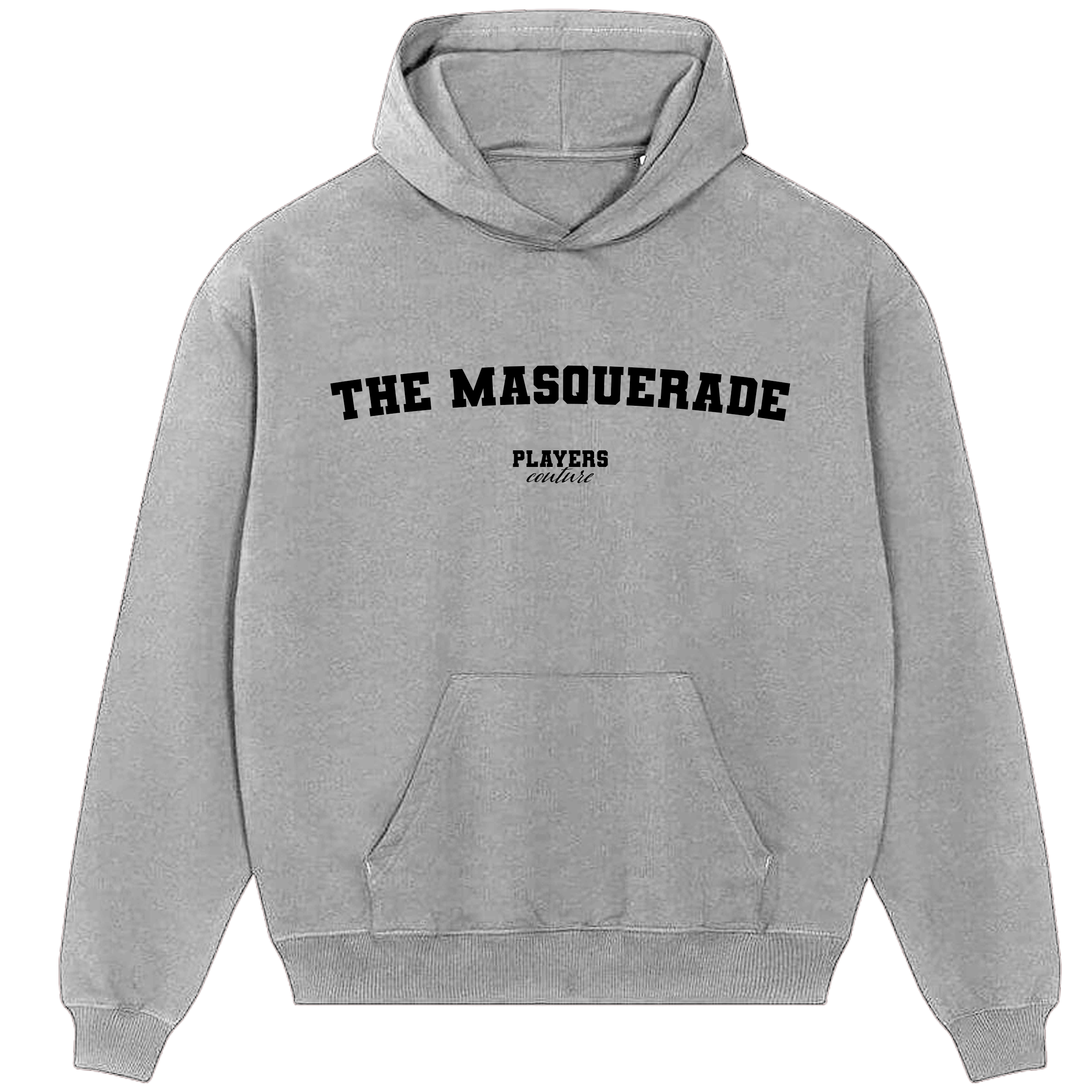 The Masquerade Players Couture Men's Casual Hoodie Gray