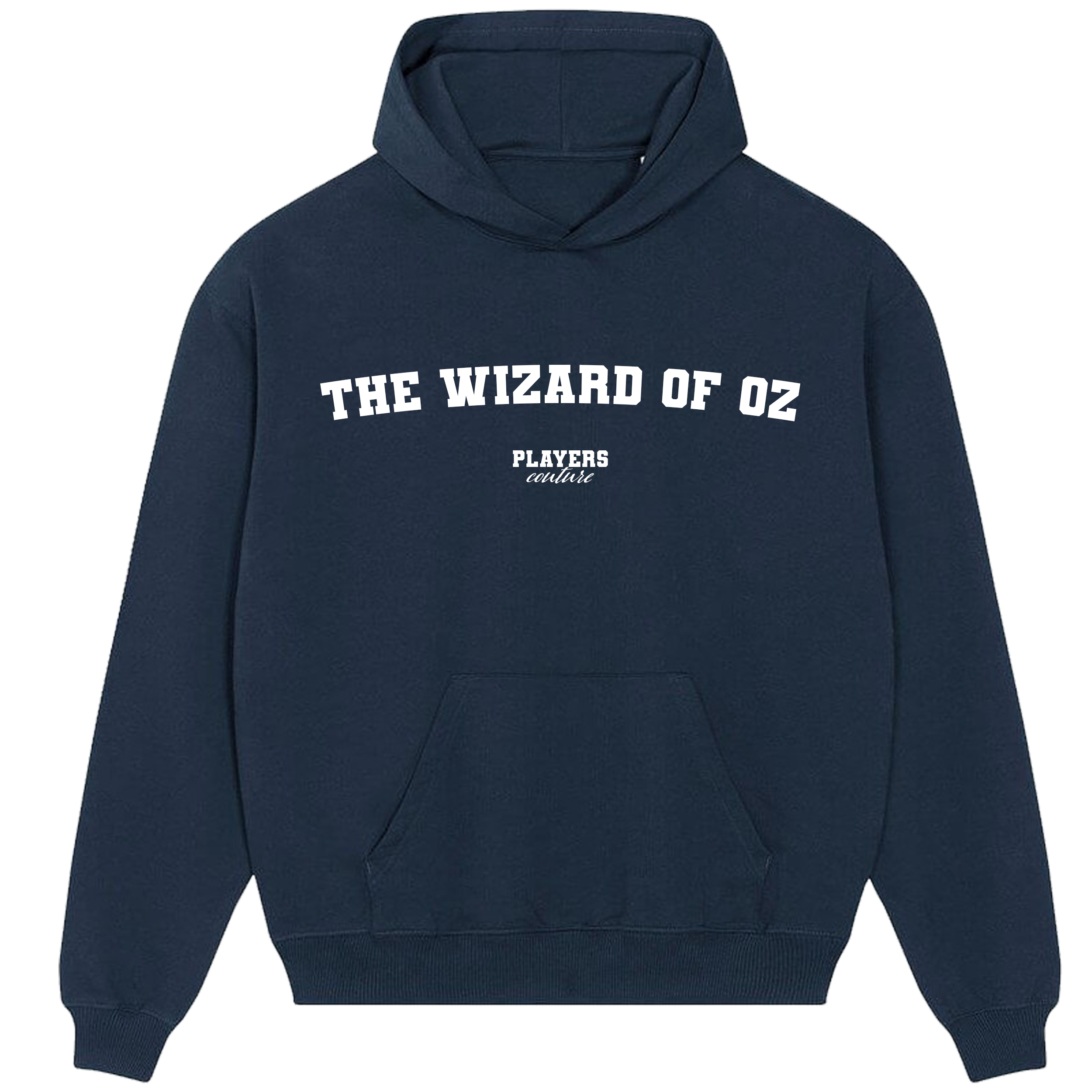 The Wizard Of Oz Players Couture Men's Casual Hoodie Navy
