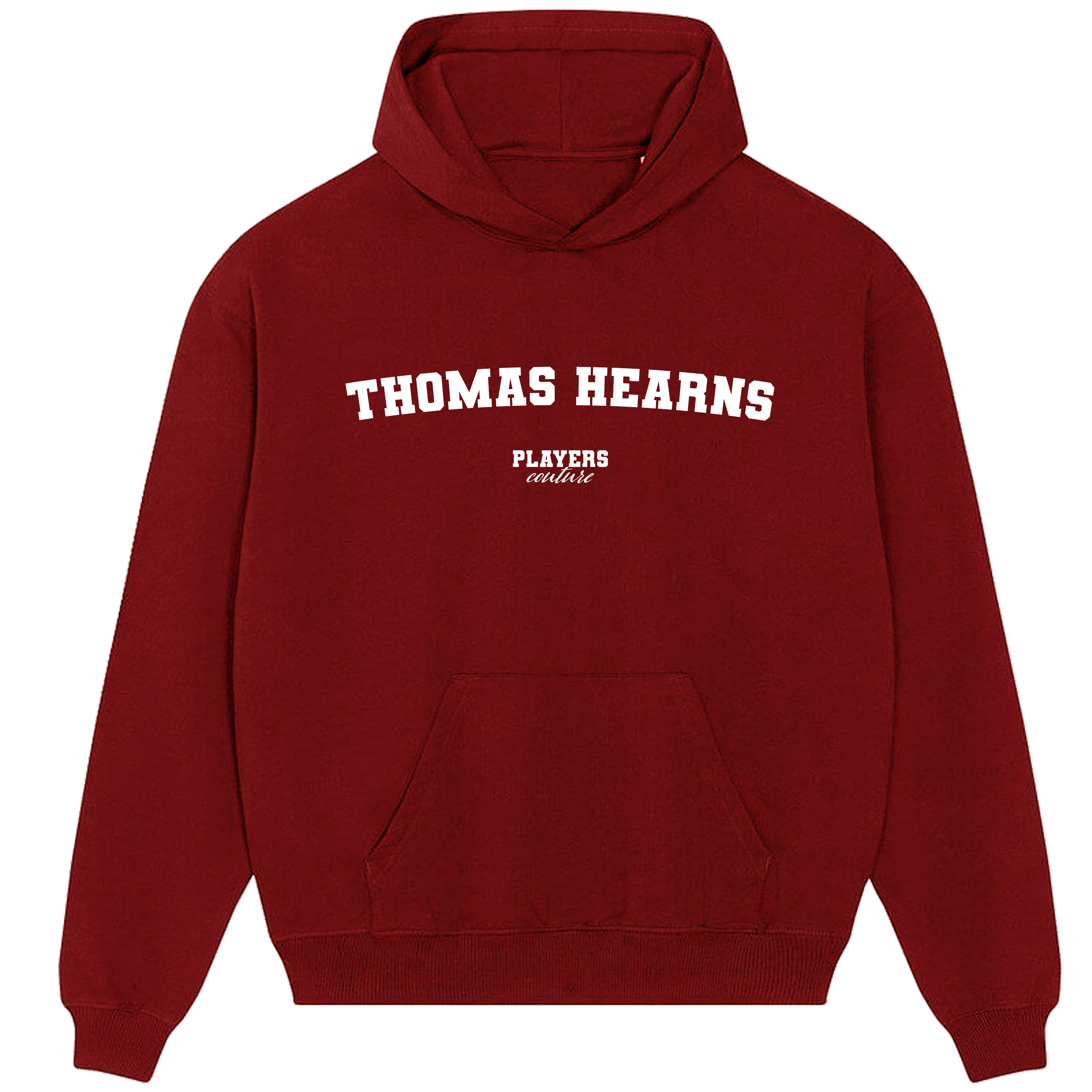 Thomas Hearns Players Couture Men's Casual Hoodie Red