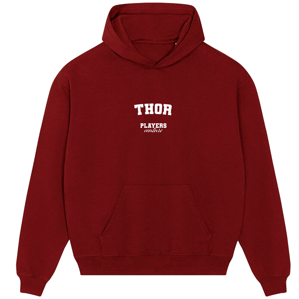 Thor Players Couture Men's Casual Hoodie Red