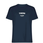 Tigers t-shirt – navy men's t-shirt with white Tigers letters and Players Couture logo on the chest
