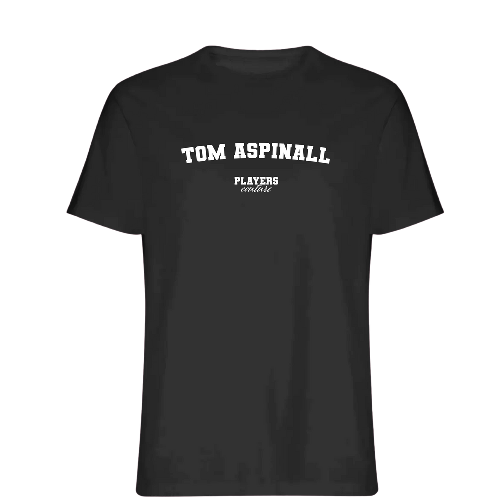 Tom Aspinall Players Couture Mens T-Shirt Black
