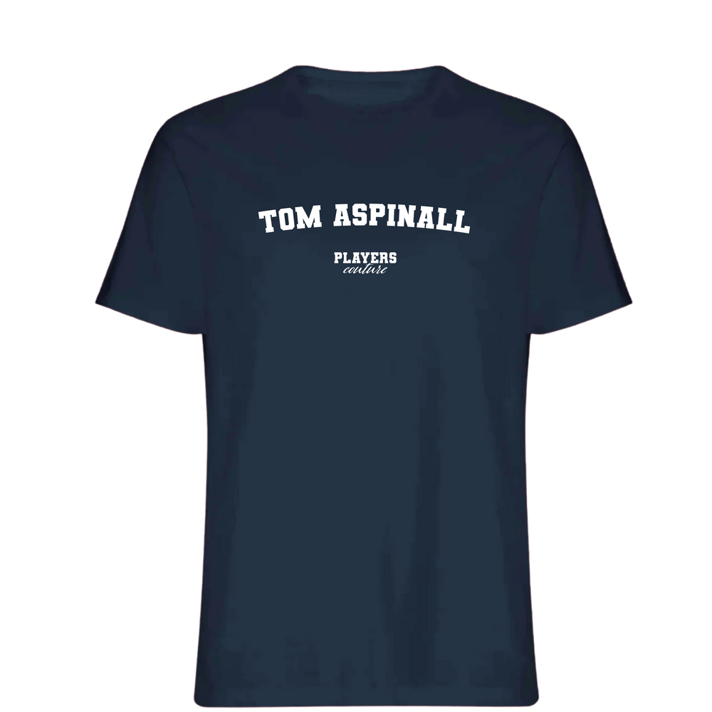 Tom Aspinall Players Couture Mens T-Shirt Navy