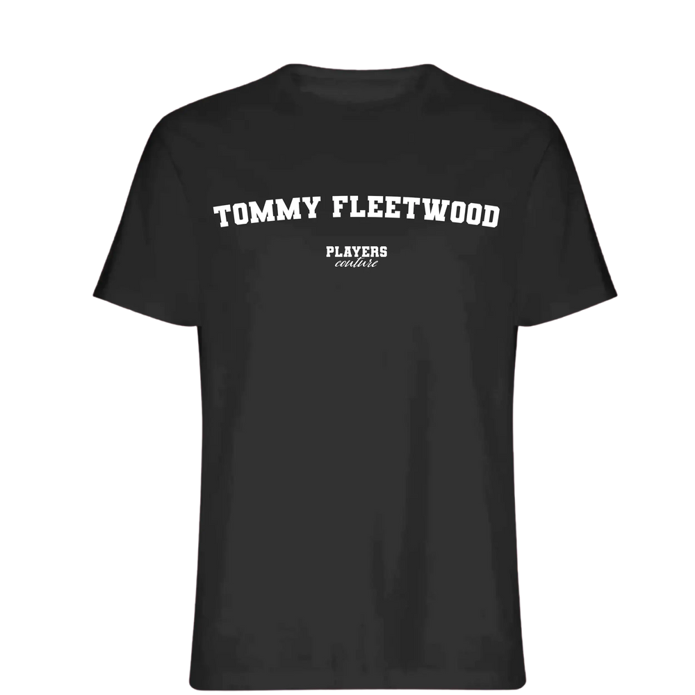 Tommy Fleetwood Players Couture Men's T-Shirt Black
