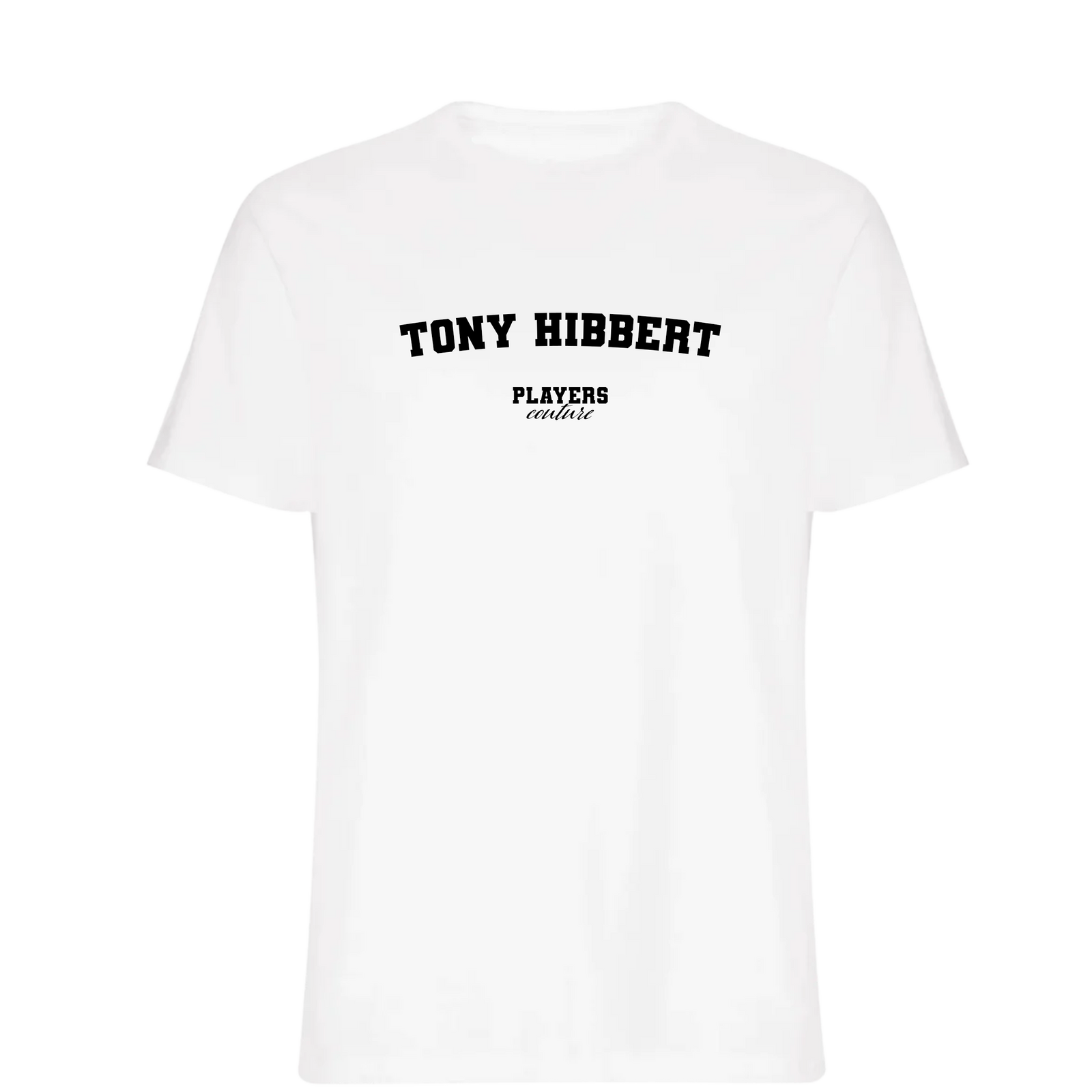 Tony Hibbert Players Couture Mens T-Shirt White