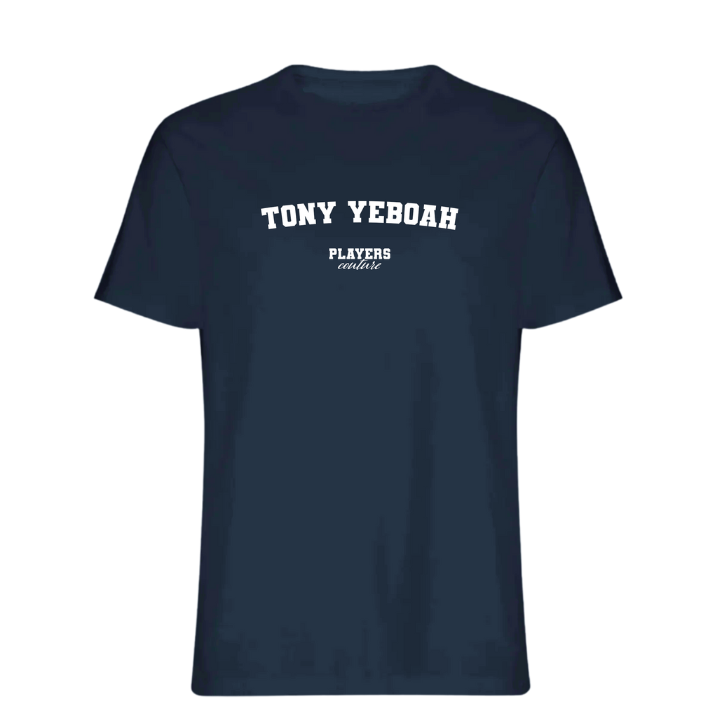 Tony Yeboah Players Couture Mens T-Shirt Navy