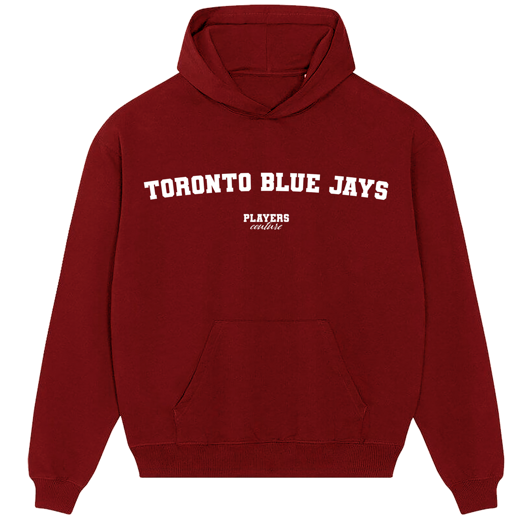 Toronto Blue Jays Players Couture Men's Casual Hoodie Red