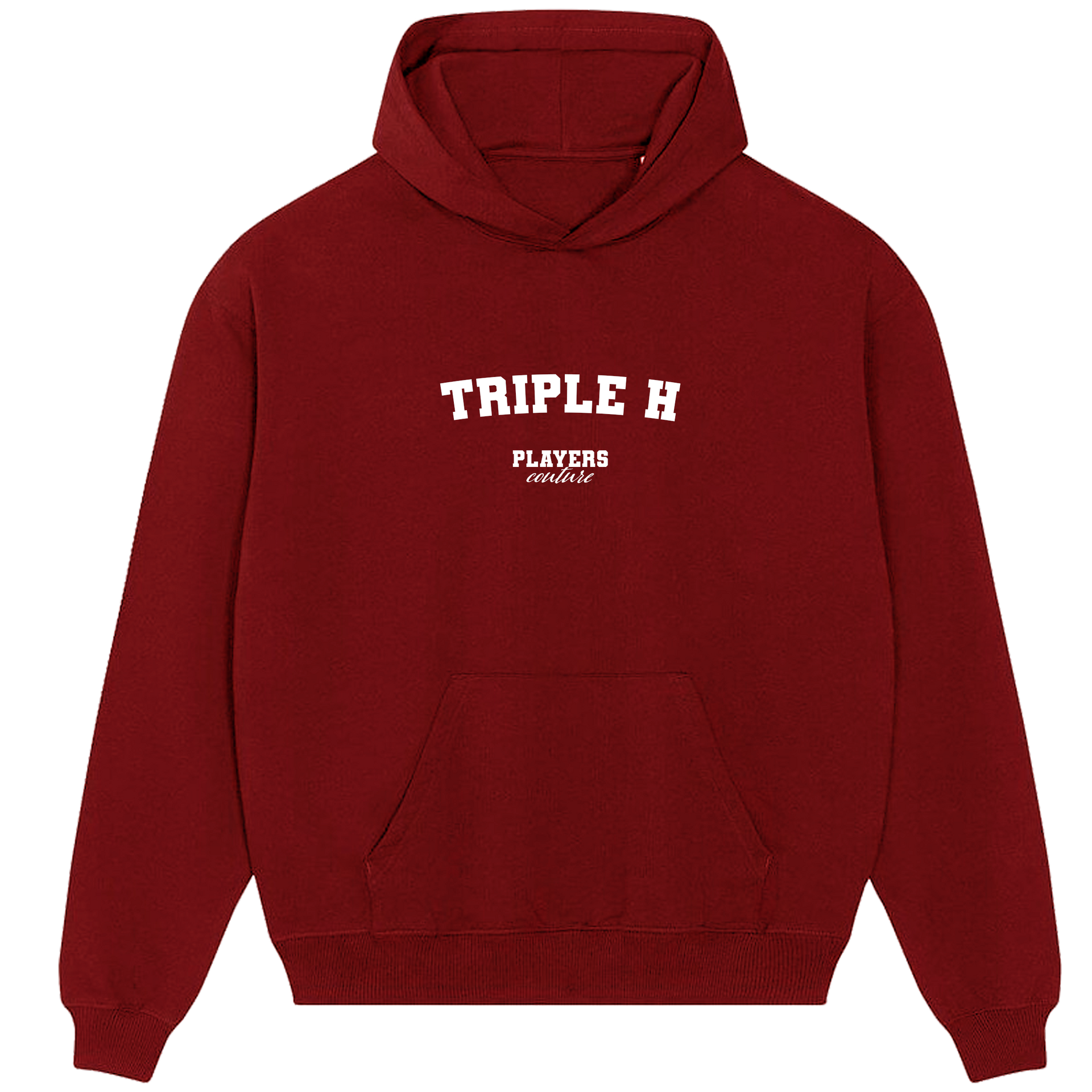Triple H Players Couture Men's Casual Hoodie Red