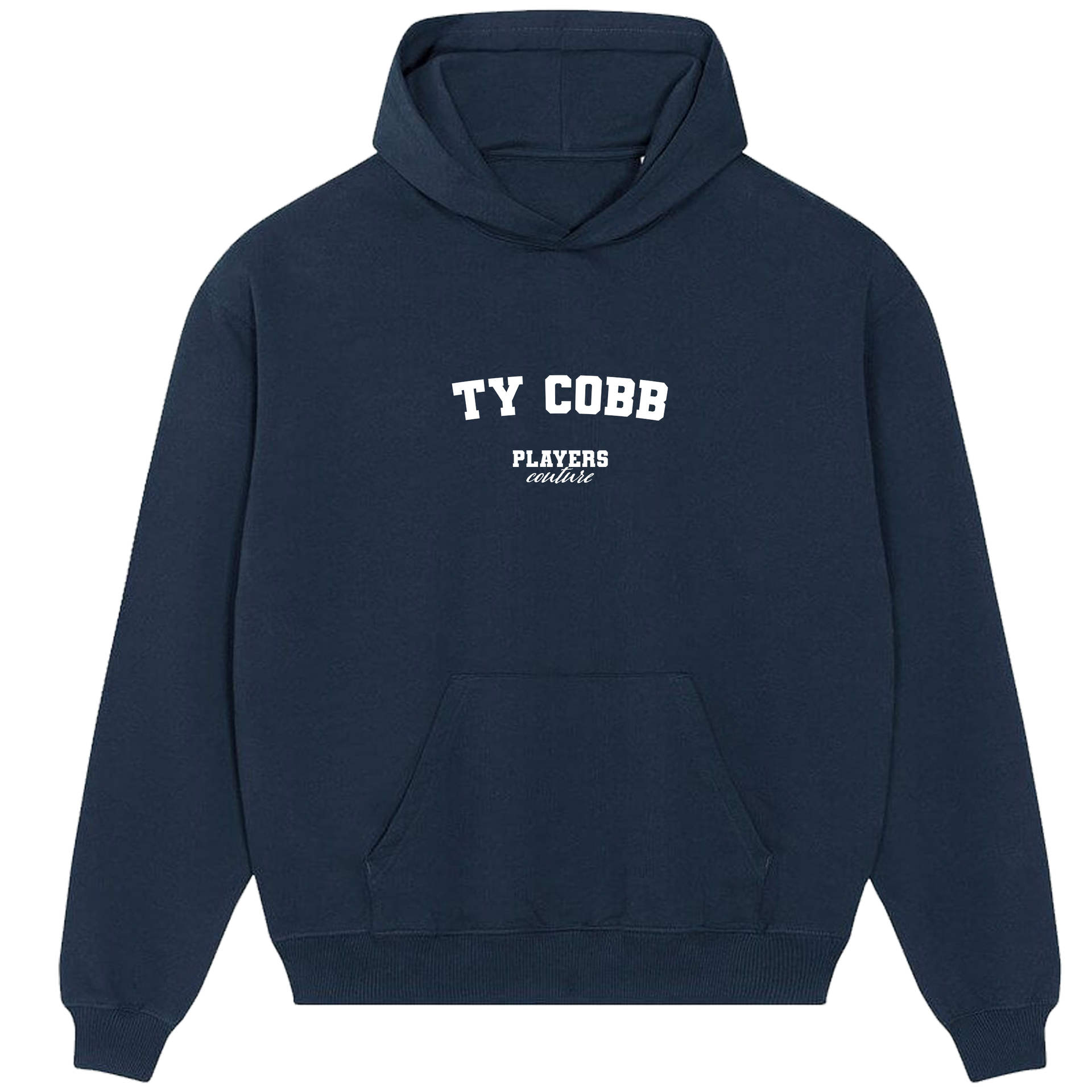 Ty Cobb Players Couture Men's Casual Hoodie Navy