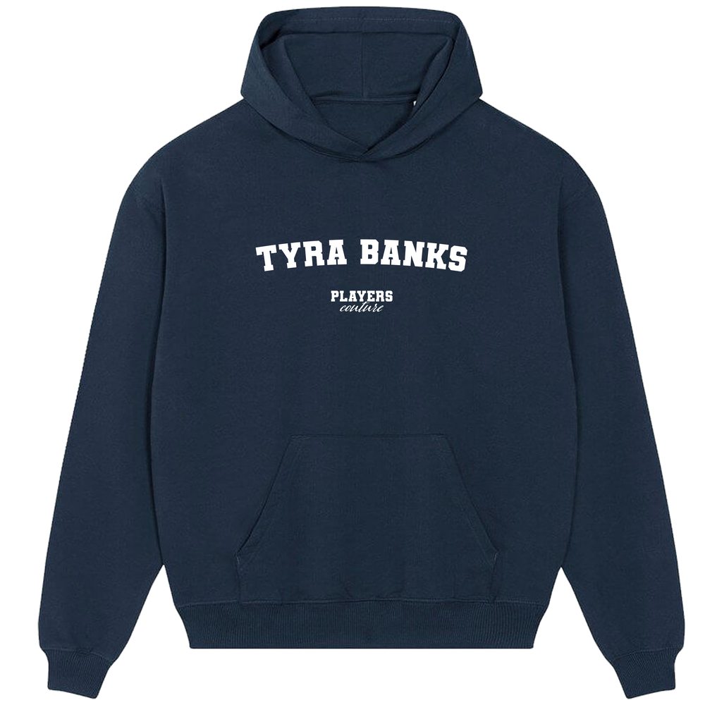 Tyra Banks Players Couture Men's Casual Hoodie Navy