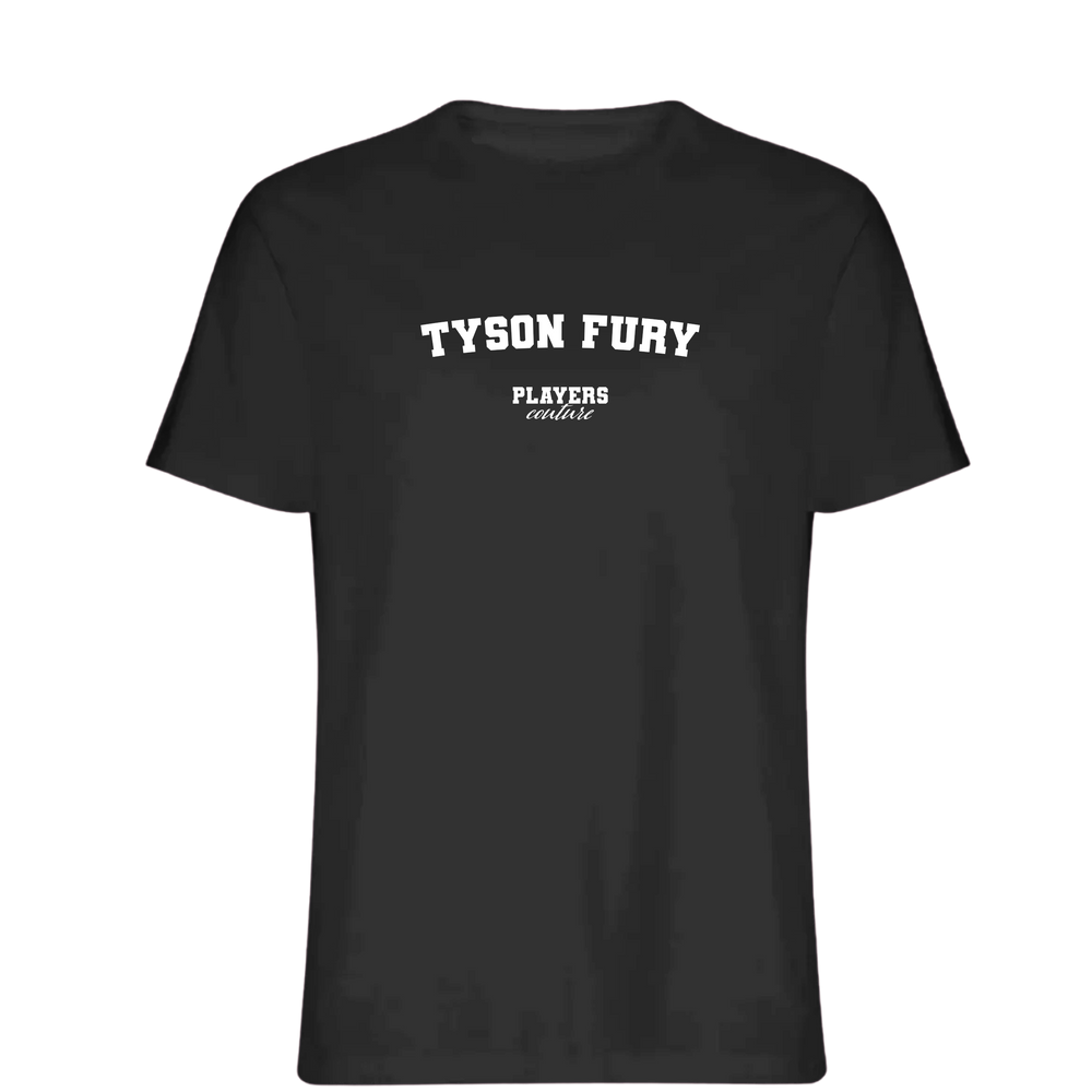 Tyson Fury Players Couture Mens T-Shirt Black
