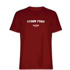 Tyson Fury Players Couture Mens T-Shirt Red