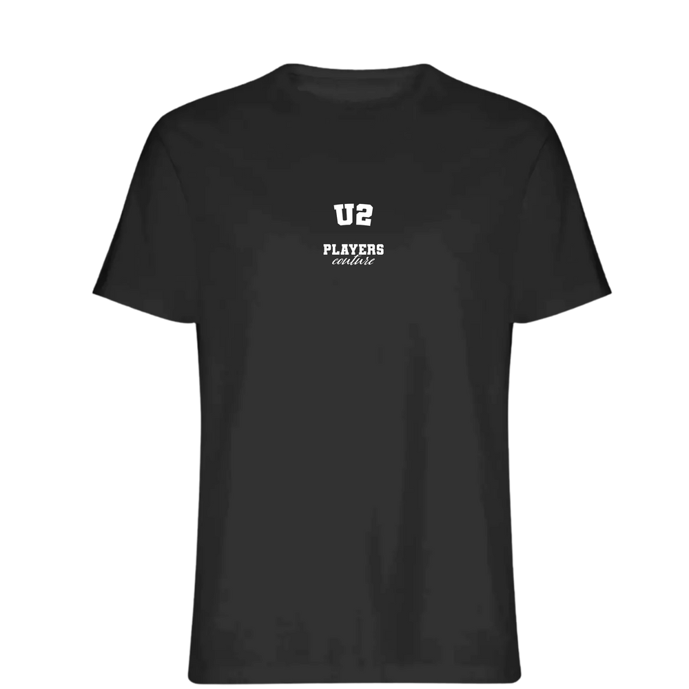 U2 Players Couture Mens T-Shirt Black