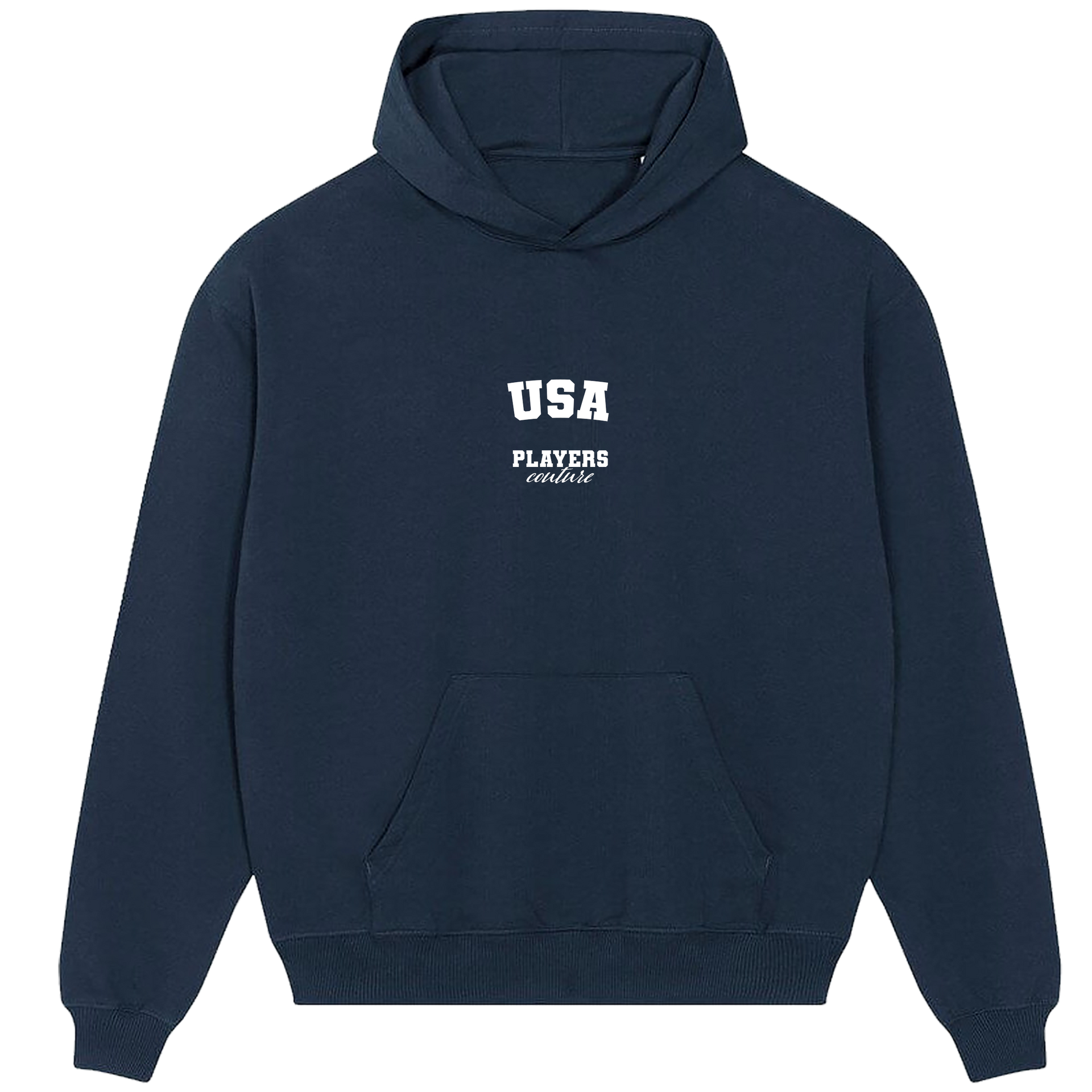 USA Players Couture Men's Casual Hoodie Navy