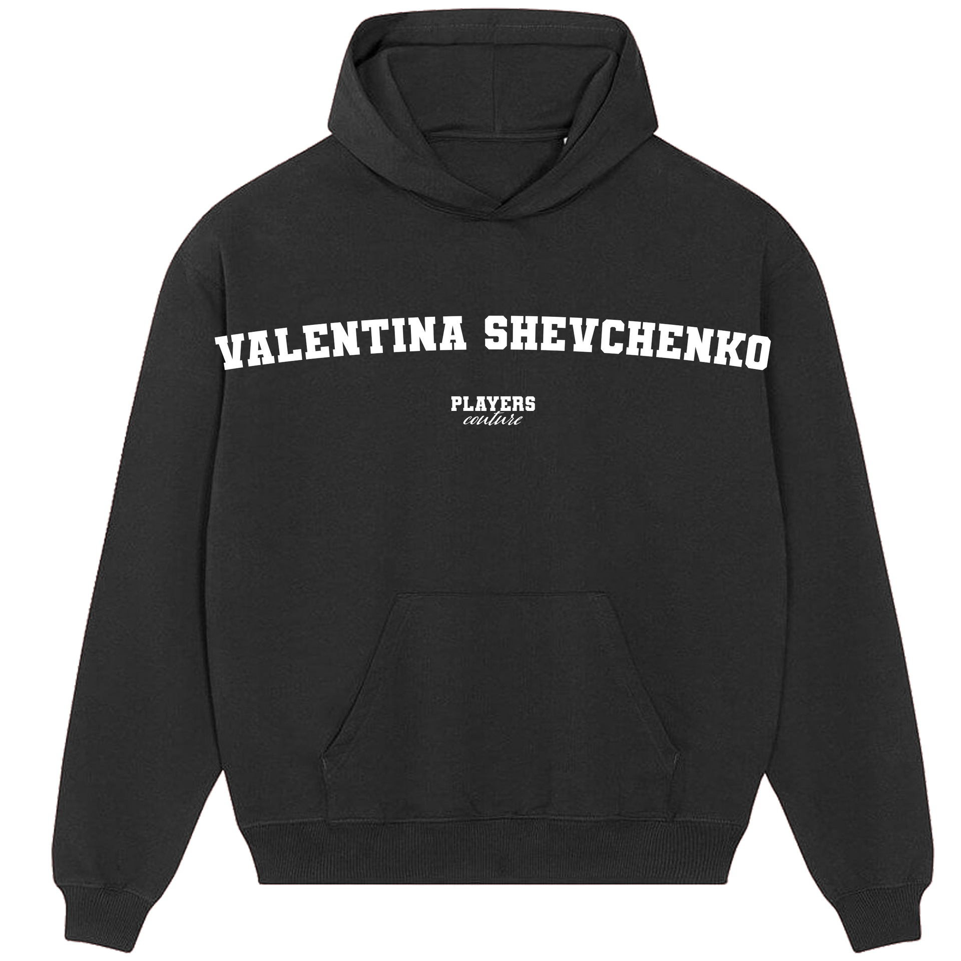 Valentina Shevchenko Players Couture Men's Casual Hoodie Black