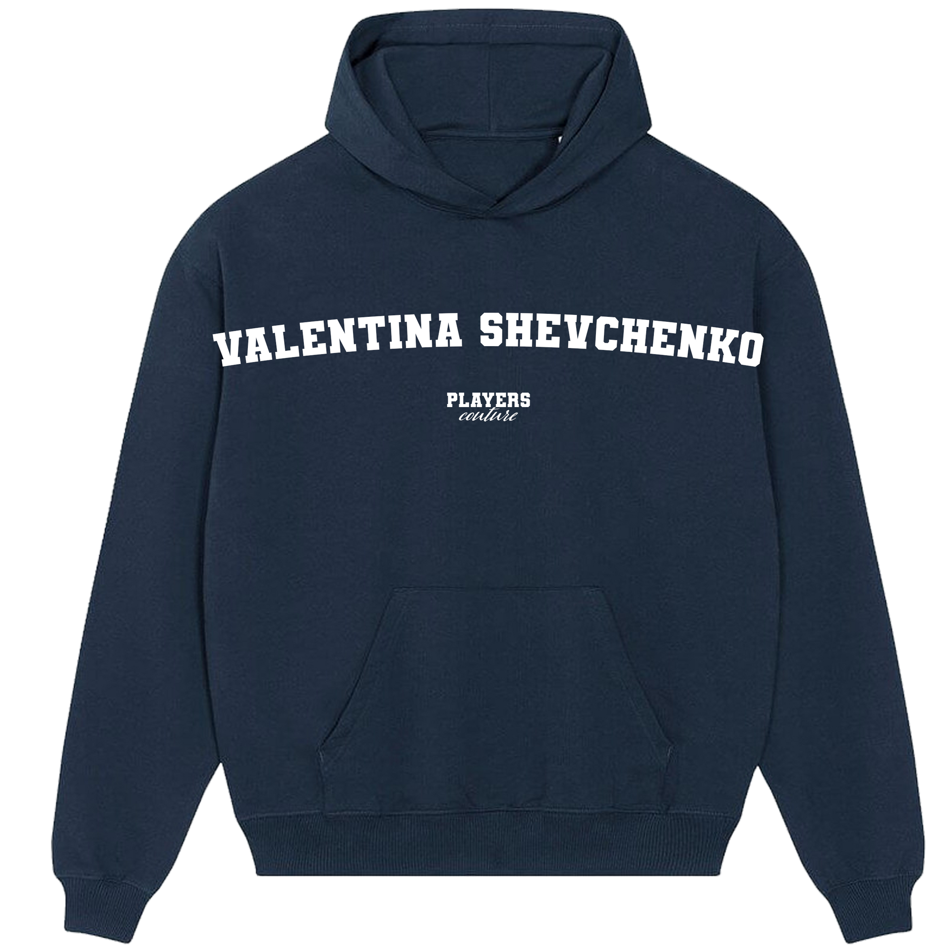 Valentina Shevchenko Players Couture Men's Casual Hoodie Navy