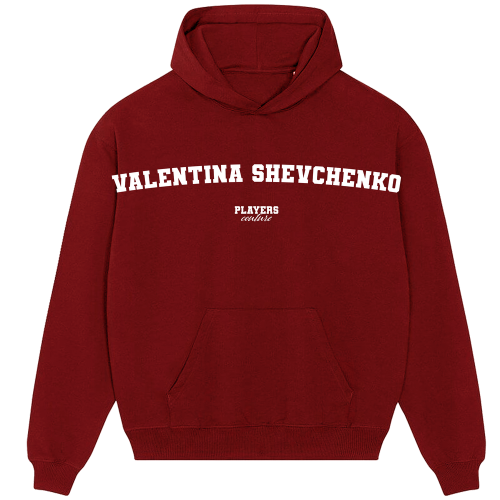 Valentina Shevchenko Players Couture Men's Casual Hoodie Red