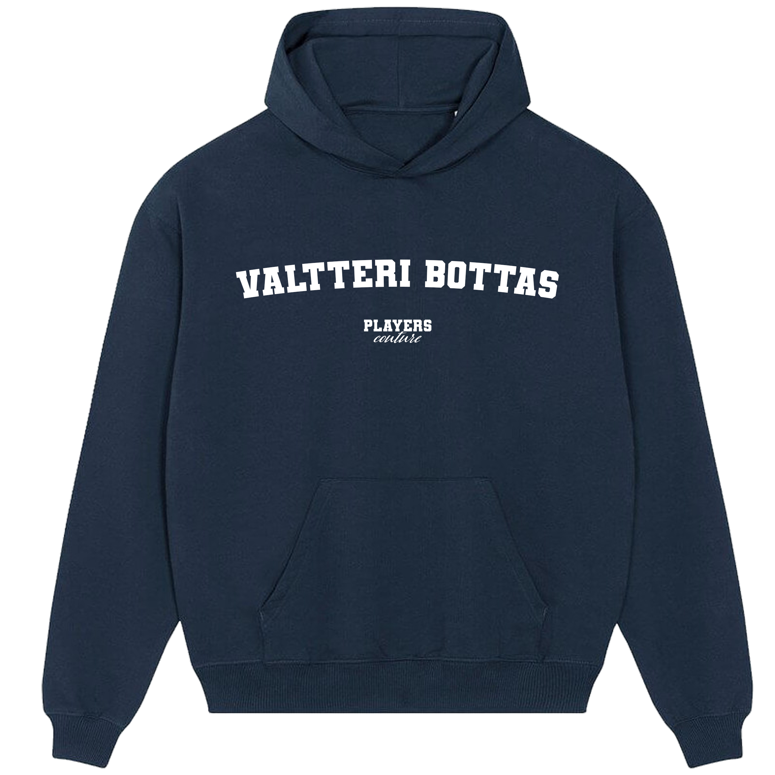 Valtteri Bottas Players Couture Men's Casual Hoodie Navy