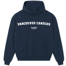 Vancouver Canucks Players Couture Men's Casual Hoodie Navy