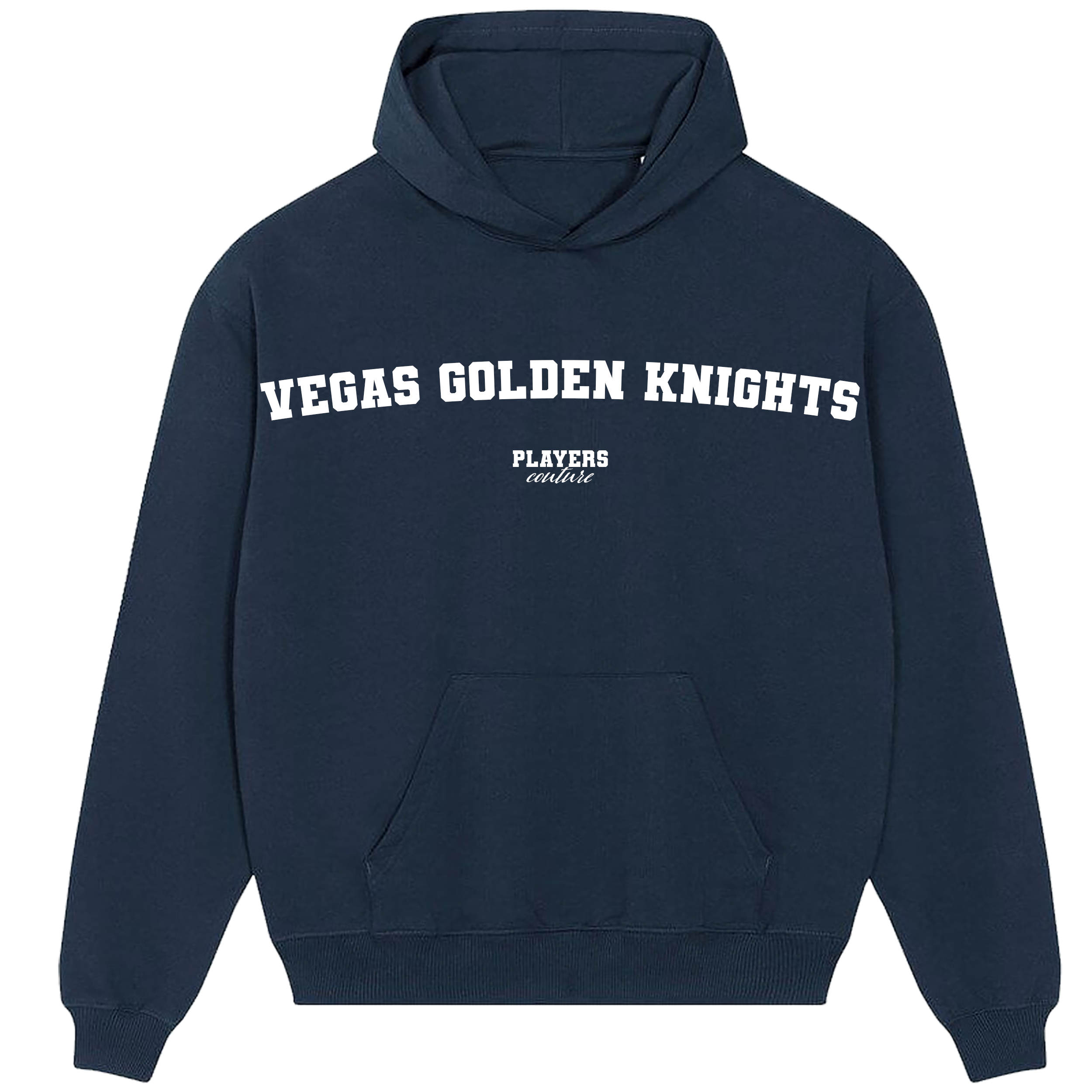 Vegas Golden Knights Players Couture Men's Casual Hoodie Navy