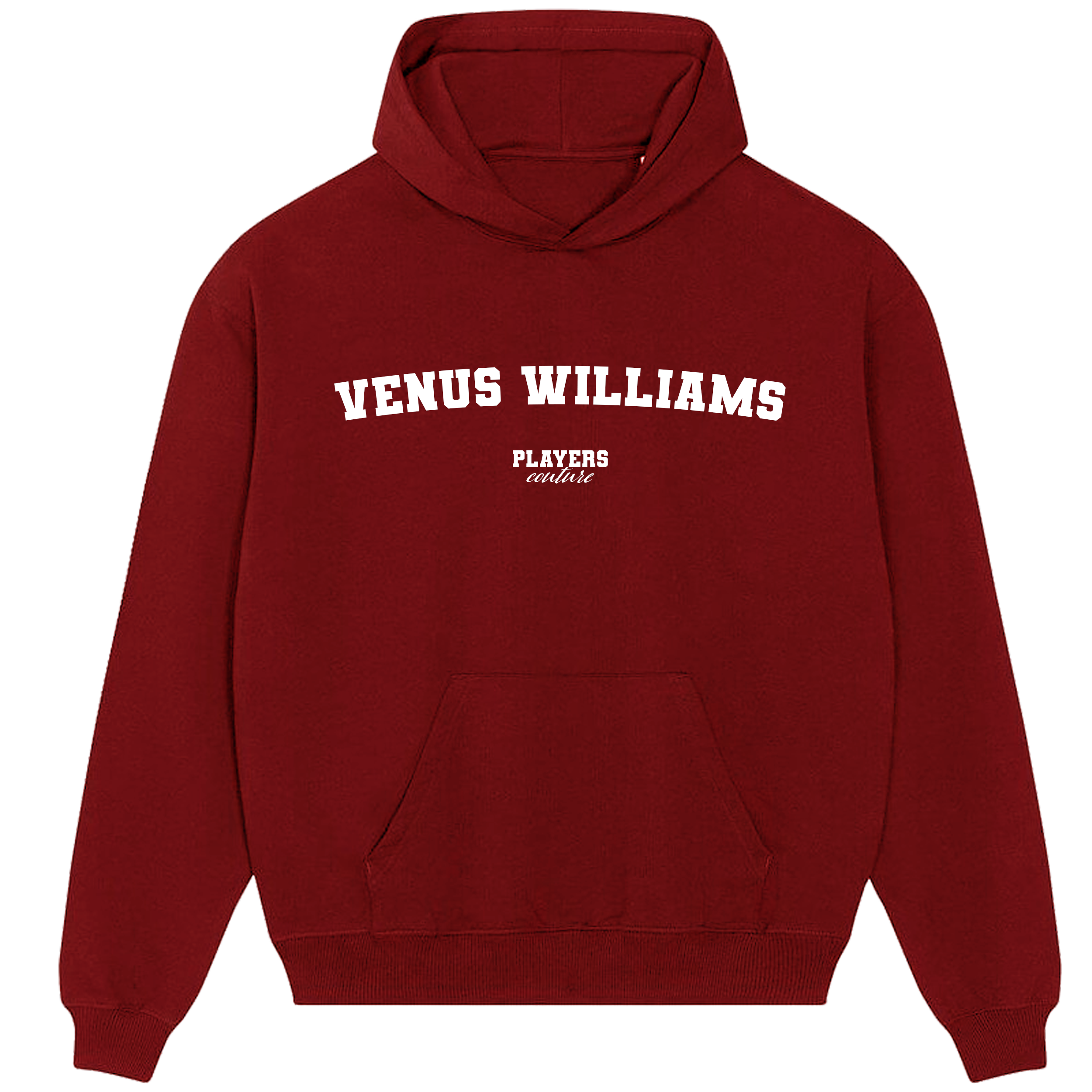 Venus Williams Players Couture Men's Casual Hoodie Red