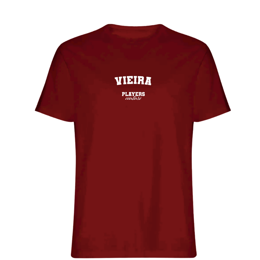 Vieira Players Couture Mens T-Shirt Red