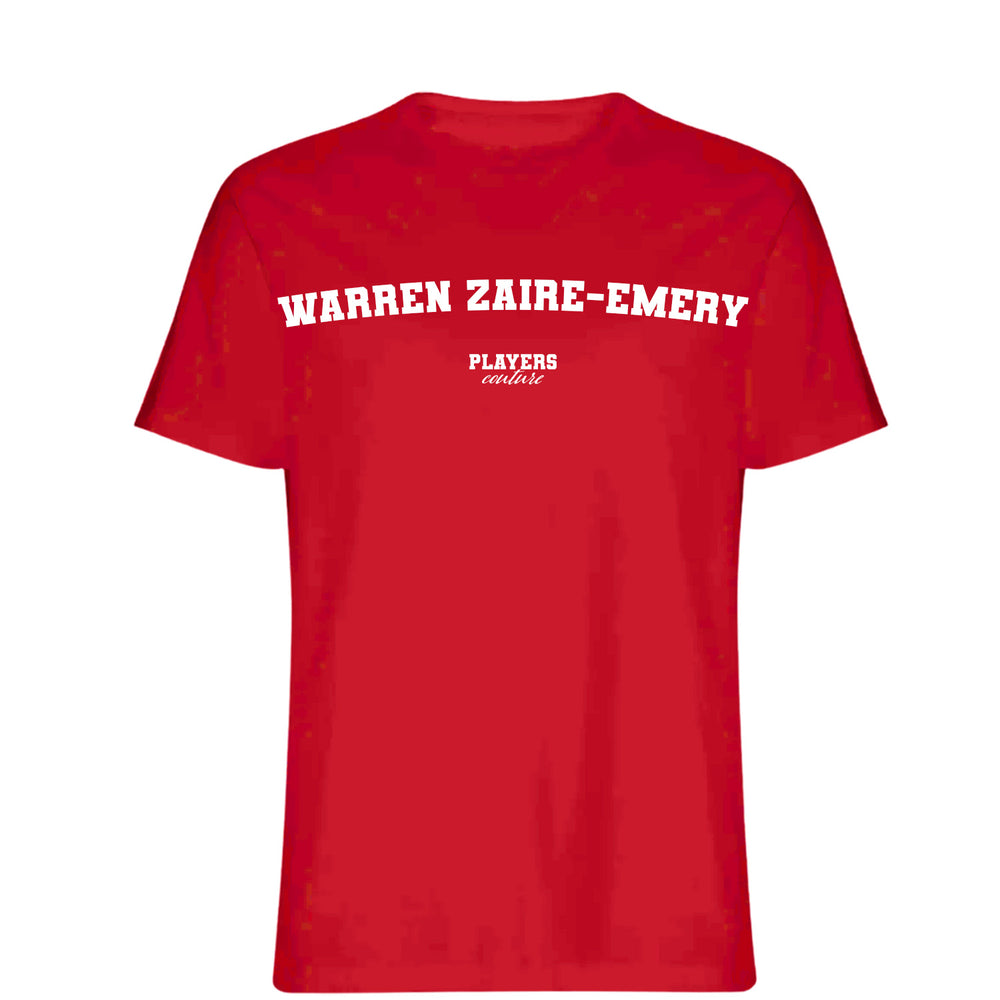 Warren Zaire-Emery Red T-Shirt